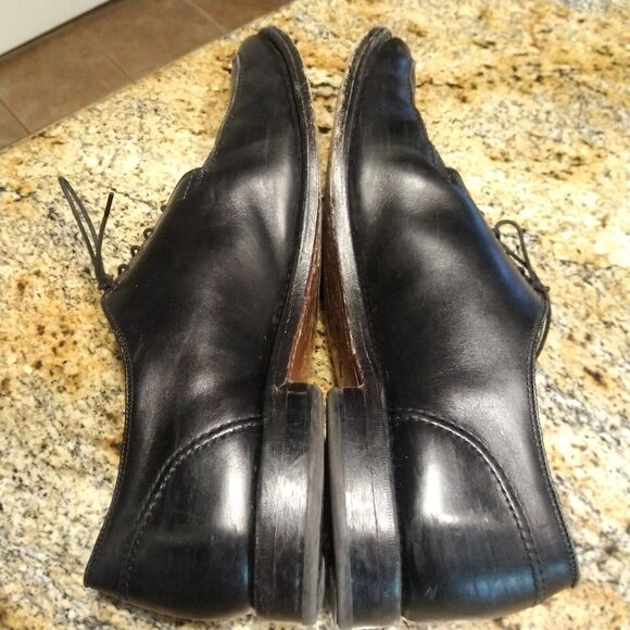 Allen Edmonds Lasalle Black Leather Dress Comfort Oxfords Men\'s Size 12 D main image 12